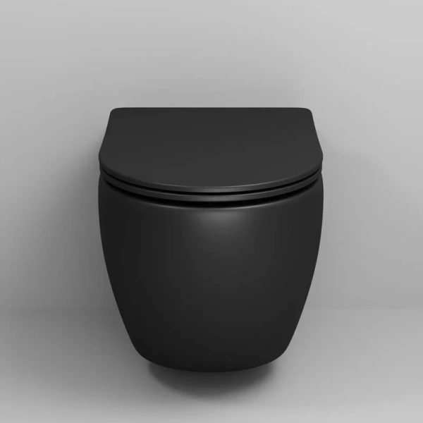 Унитаз подвесной Grossman Color черный матовый, черные - фото 6