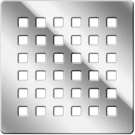 Душевой трап BERGES Trend 10 см хром - фото 2