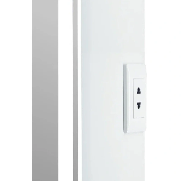 Зеркальный шкаф с подсветкой Misty Алюр 60 см с розеткой, с кнопкой - фото 7