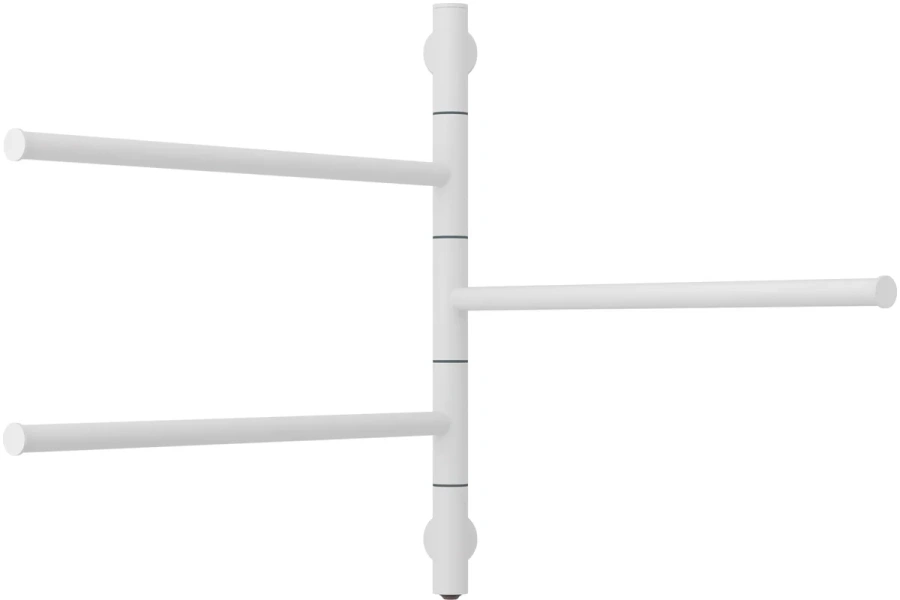 Полотенцесушитель электрический Сунержа Триада 58.5х54 см матовый белый, современные, hi-tech - фото 2