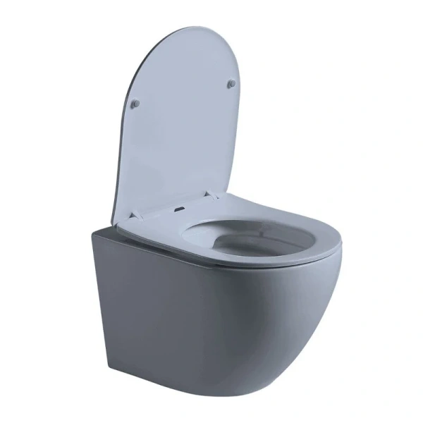 Унитаз подвесной Vincea Globo океан матовый, фарфор, керамика - фото 8