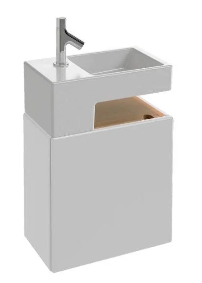 Раковина Jacob Delafon Terrace 49 см белая, подвесные, пристенные - фото 3