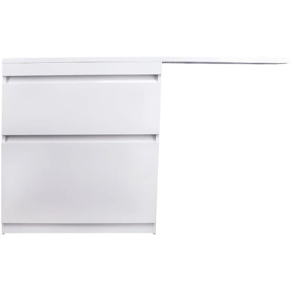 Тумба с раковиной напольная Style Line Даллас СС-00002385 140 см с двумя ящиками