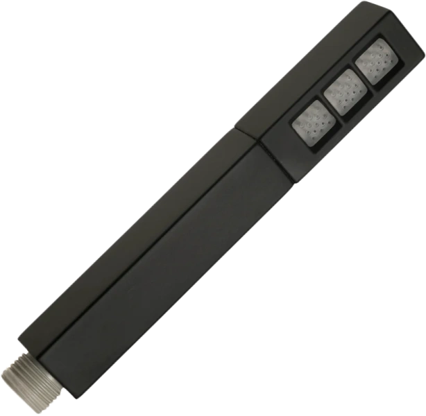 Лейка для душа Migliore Kvant Black металлическая - фото 1