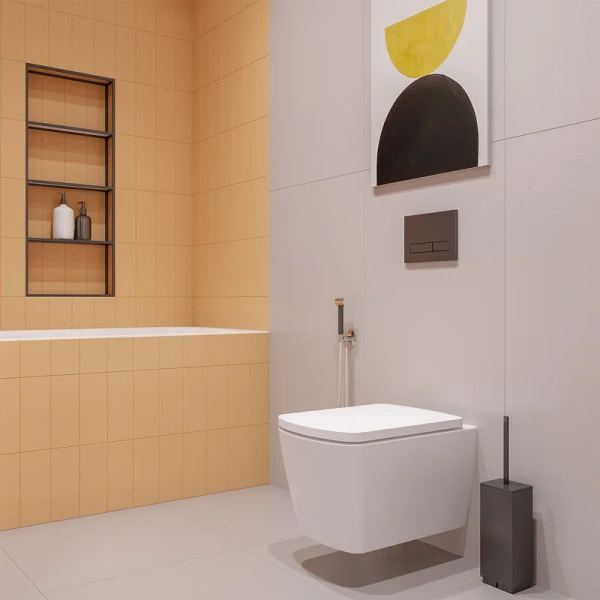 Унитаз подвесной Lavinia Boho Aveo с сиденьем микролифт, безободковые, сиденье с микролифтом , с антивсплеском - фото 5