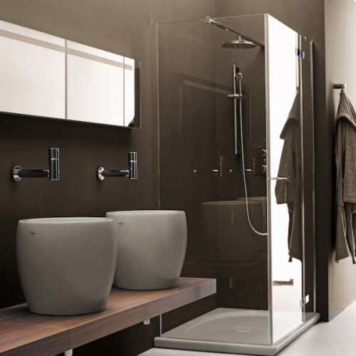 Раковина без отверстия под смеситель  с покрытием LCC Laufen Alessi One 8.1197.3, накладные (на столешницу) index_1 - фото 5