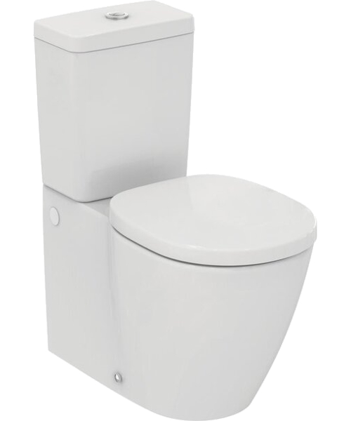 Чаша для унитаза-компакта Ideal Standard Connect без сиденья, технология AquaBlade, с нижним подводом воды - фото 7