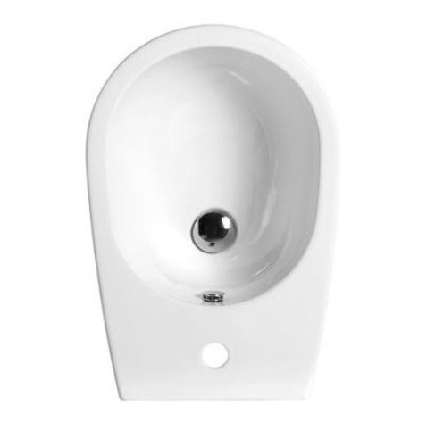 Биде подвесное Simas Vignoni белое, круглой формы - фото 4