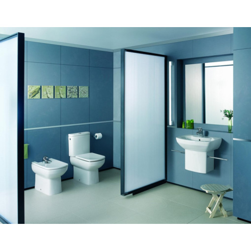 Унитаз компакт Roca Dama Senso подвод воды снизу, недорогие, сиденье с микролифтом , компакт, низкие - фото 5