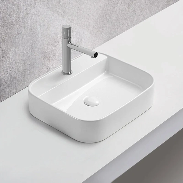 Раковина Vincea 50 см керамическая - фото 3