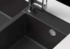 Мойка для кухни Omoikiri Tedori 85-2-U-WH 85 см белая, из искусственного гранита - фото 3