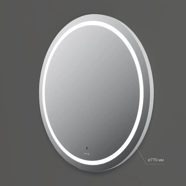Зеркало с подсветкой AM.PM X-Joy 80 см с сенсорным выключателем - фото 2