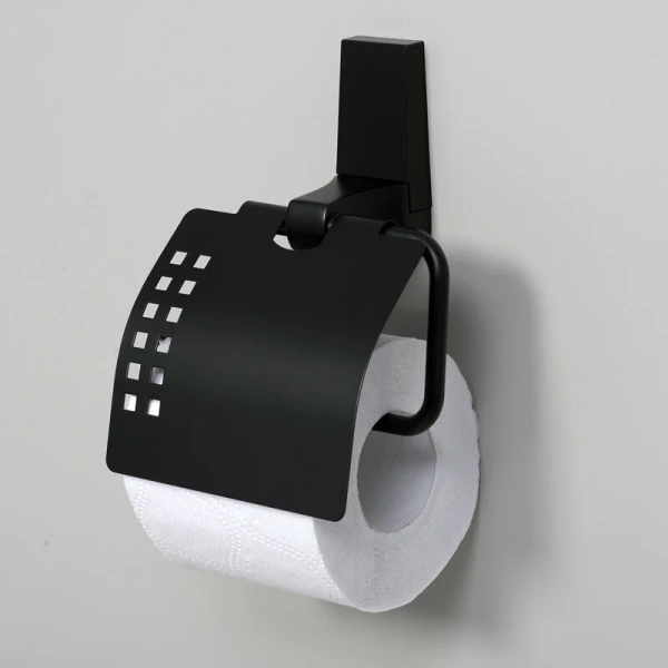 Бумагодержатель WasserKRAFT Abens черный - фото 3