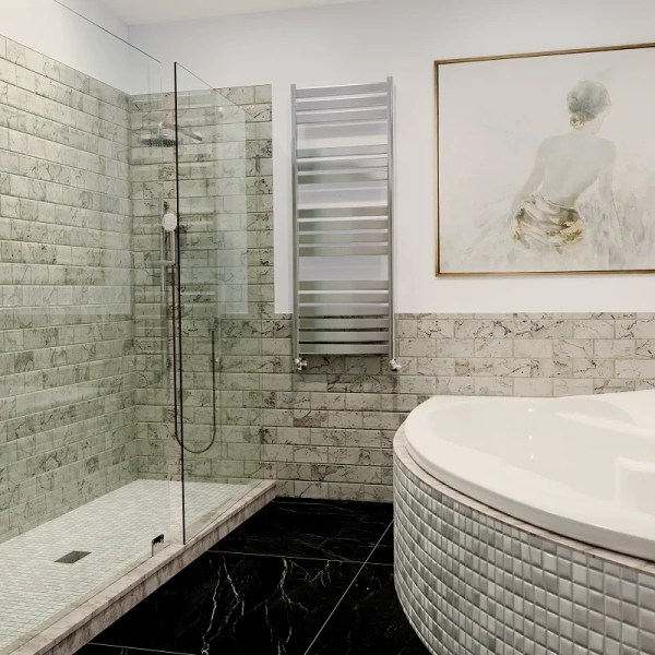 Полотенцесушитель водяной Terminus Латте П16 50х140 см неповоротный - фото 3