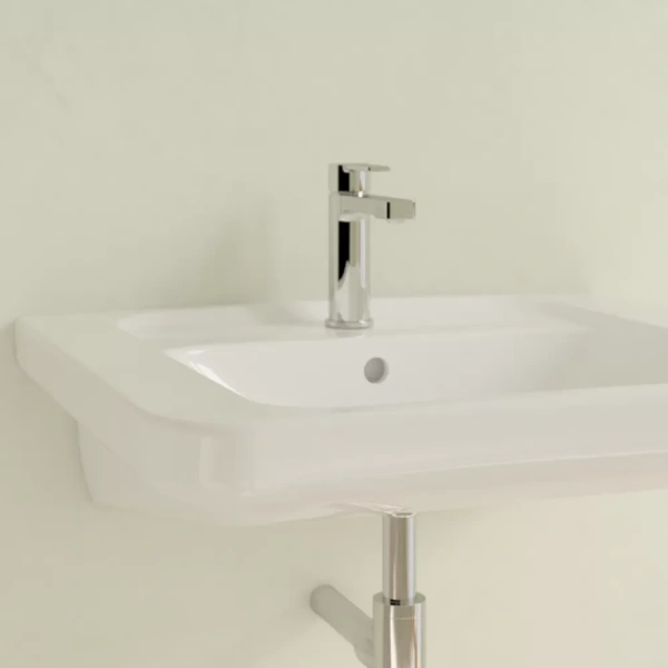 Раковина Villeroy & Boch Omnia Architectura 65 см альпийский белый с покрытием CeramicPlus, 65 см - фото 6