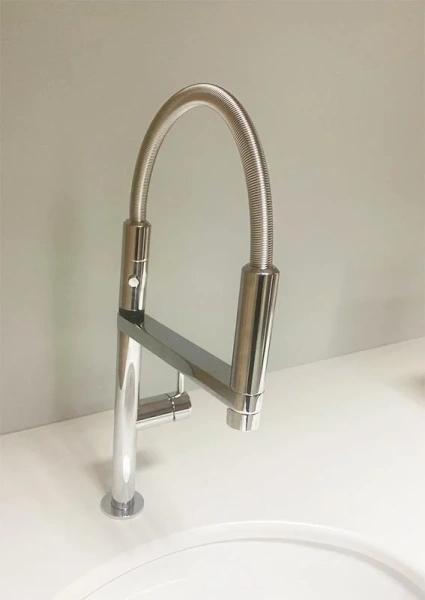 Смеситель для кухни Nobili Move MV92300/50 с гибким изливом, на мойку, на столешницу - фото 6