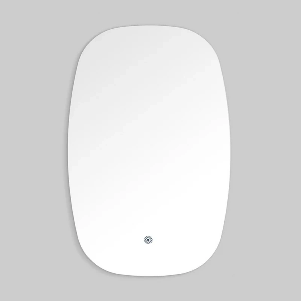 Зеркало с подсветкой Black&White Universe 58 см прямоугольное, современные, hi-tech - фото 3