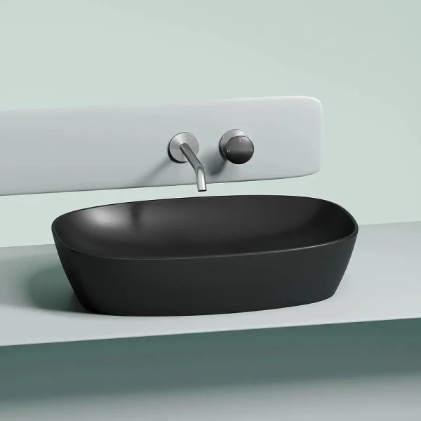 Раковина Ceramica Nova Element 60 см черная матовая index_1 - фото 10
