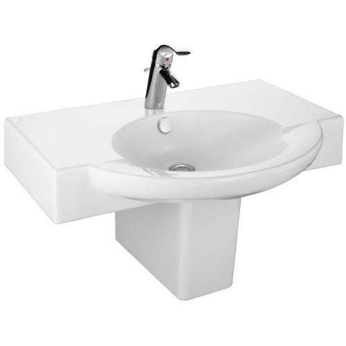 Раковина Jacob Delafon Presquile 80 см белая - фото 2