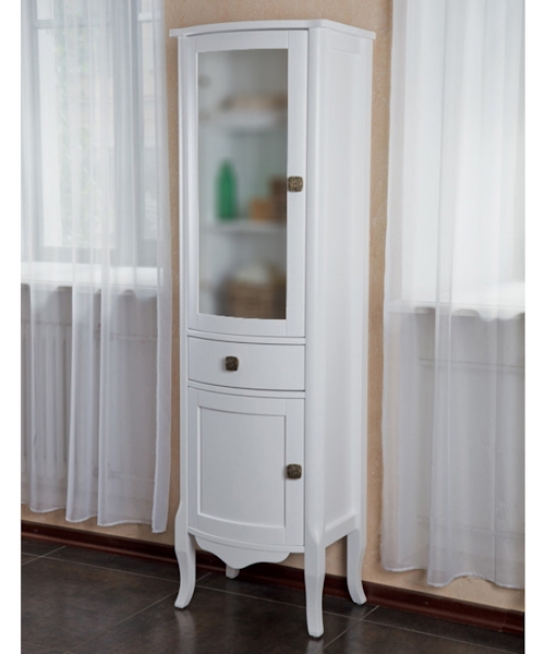 Шкаф, петли слева, стекло матовое, La Beaute Joanna CJO.Sx.O