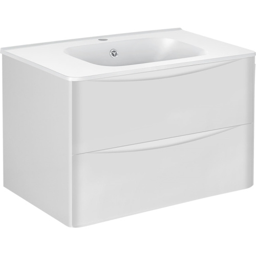 Тумба под раковину подвесная Vincea Paola 79 см G.White, современная, hi-tech - фото 3