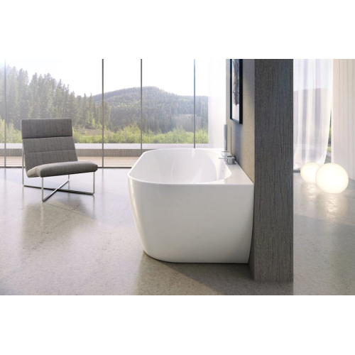 Ванна акриловая Ravak Freedom W 166х80 см отдельностоящая белая, приставные - фото 6