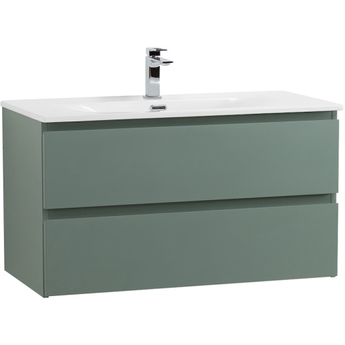 Тумба под раковину подвесная BelBagno Kraft 80 см rovere tabacco - фото 3