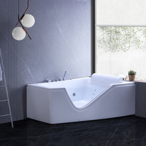 Ванна акриловая Gemy 170x130 см правосторонняя, асимметричные - фото 4