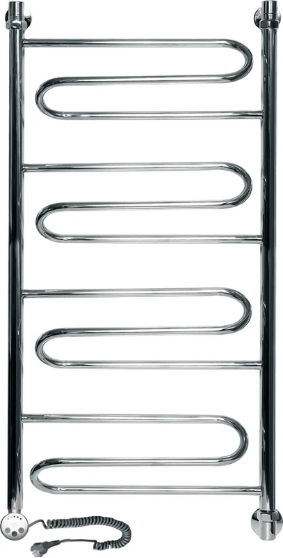 Полотенцесушитель электрический Ника Curve ЛЗ 100/50 см с терморегулятором