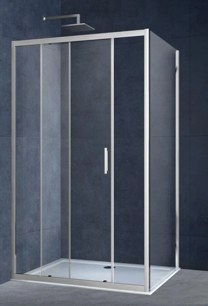 Душевой уголок Vincea Alpha 150х80 см стекло прозрачное - фото 1