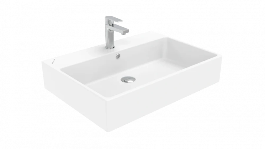 Раковина Creavit Next 70 см белая - фото 1