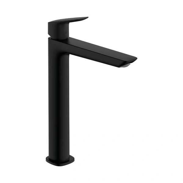 Смеситель для раковины Hansgrohe Logis черный матовый - фото 1