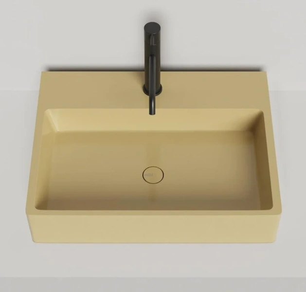 Раковина Salini Ottavia 60 см белая, из камня - фото 7