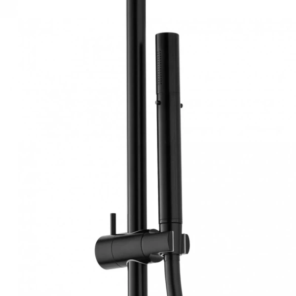 Душевая стойка Cezares Eco черный матовый, без излива - фото 5