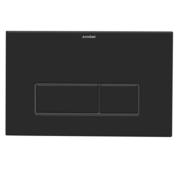 Клавиша смыва Boheme черная - фото 1
