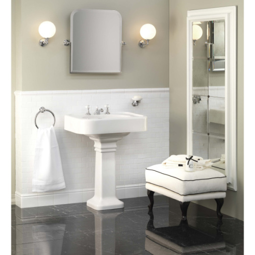 Раковина 71х57см, смеситель на 3 отверстия, Devon&Devon Blues, по запросу - фото 3