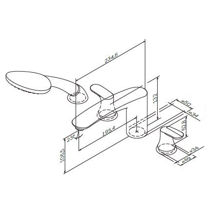 Схема, с 4 монтажными отверстиями - фото 8