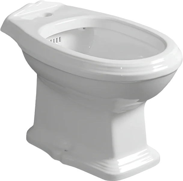 Биде напольное Simas Arcade белое - фото 1