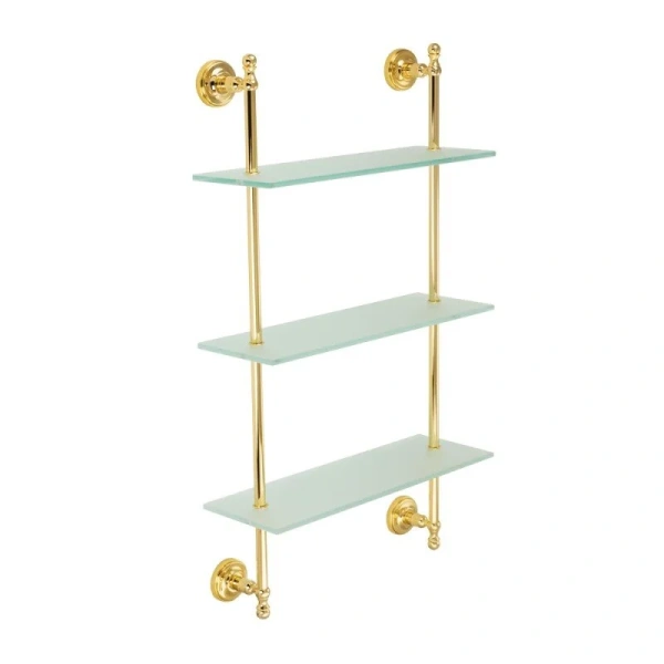 Полочка для ванной Migliore Mirella золото - фото 1