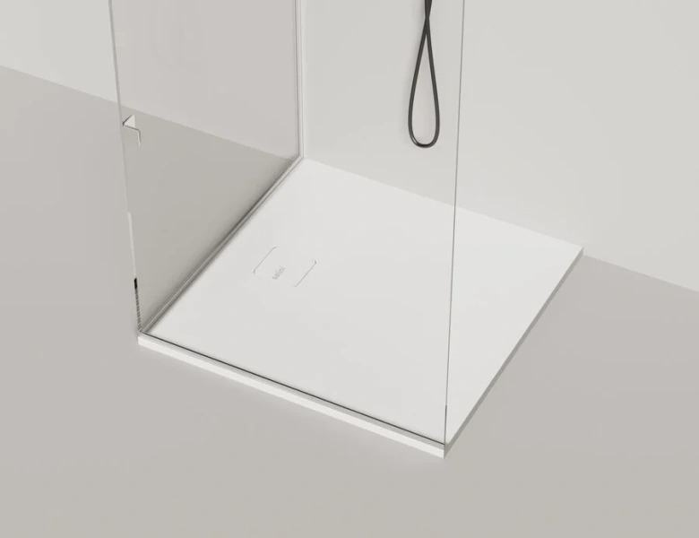 Душевой поддон Salini Oasi 100x100 см матовый белый - фото 1