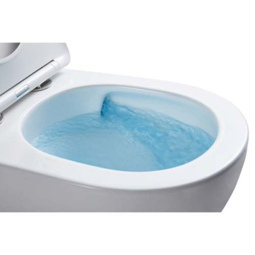 Унитаз подвесной Azario Grado безободковый, фарфор, керамика - фото 8