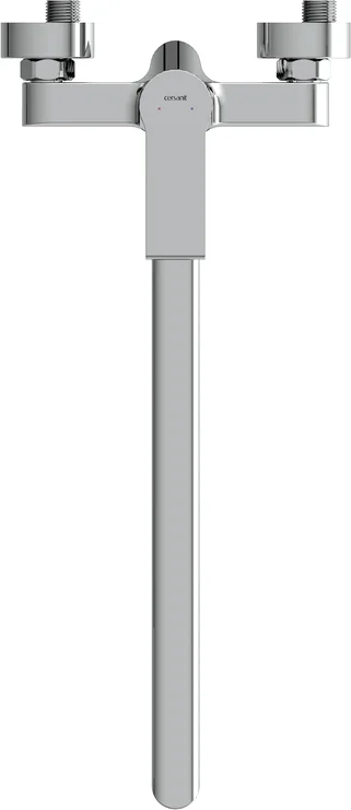 Смеситель для ванны Cersanit Brasko хром, однорычажные, двухрычажные - фото 8