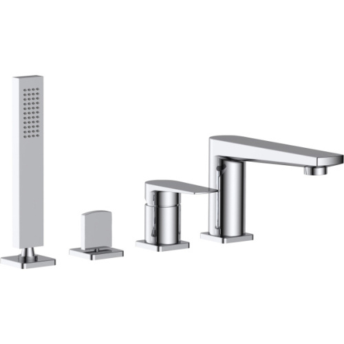 Смеситель на борт ванны BelBagno Carin с ручным душем - фото 1