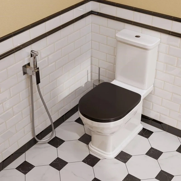 Гигиенический душ со смесителем Kerama Marazzi Fioretto хром - фото 4
