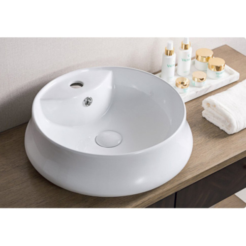 Раковина BelBagno 46 см керамическая круглая - фото 2