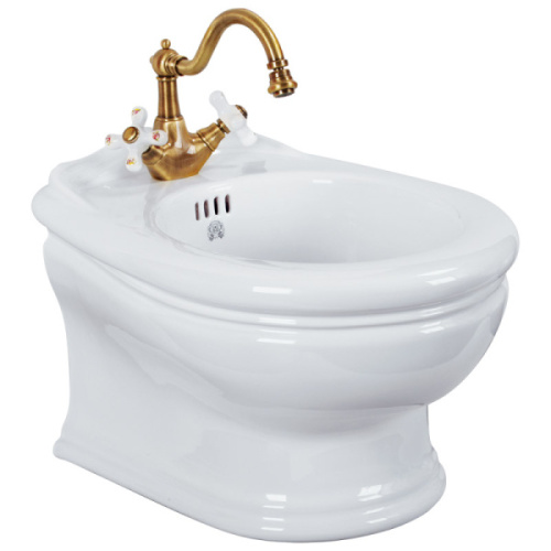 Биде подвесное Migliore Milady декор золото D4 Russo - фото 4