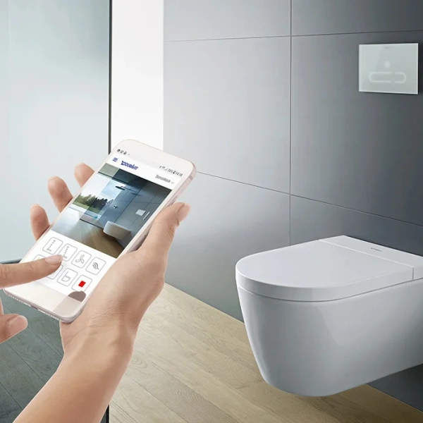 Крышка-биде Duravit SensoWash белая - фото 4