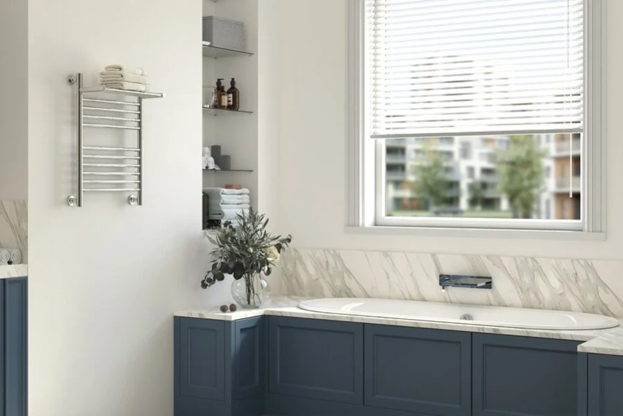 Полотенцесушитель водяной Сунержа Богема+ 0223-6050 50х60 см с полкой - фото 3