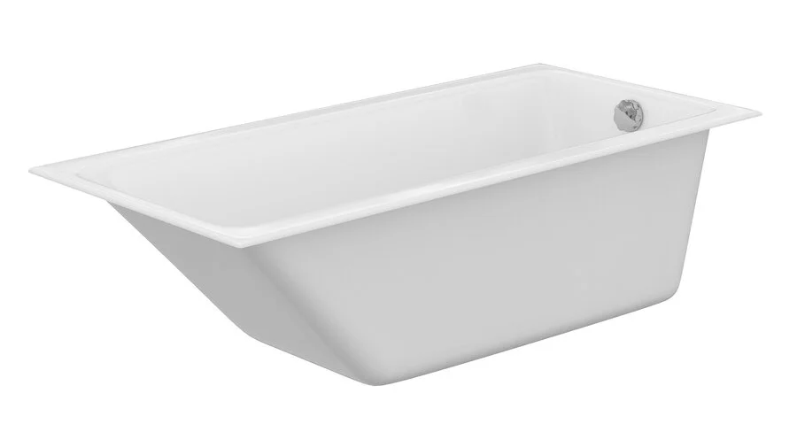 Ванна акриловая Cersanit Crea 160x75 см приставная, акриловые - фото 2