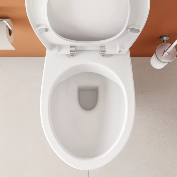 Унитаз подвесной VitrA S10 безободковый, с горизонтальным, прямым выпуском, с прямым выпуском - фото 10